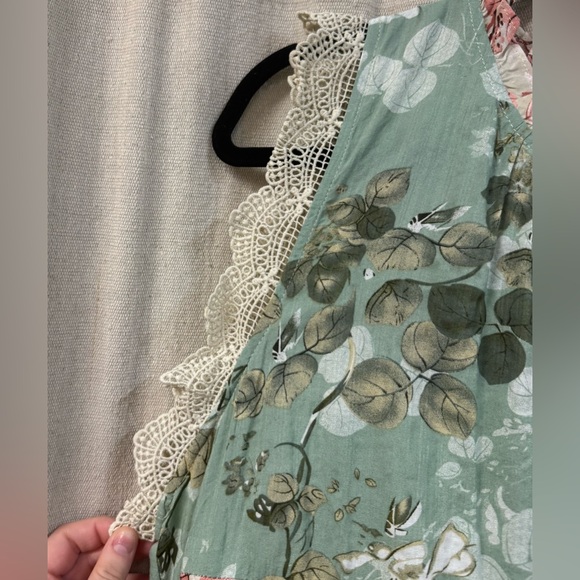 NWT Pastel Floral Tiered Maxi Dress - by Davi & Dani - Picture 3 of 5